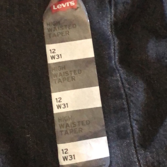 SOLD.Levi’s High Waisted Taper Jeans - Picture 13 of 15